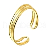Brass Cuff Bangles for Women BJEW-F498-09G-2