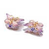 Polymer Clay Rhinestone Beads CLAY-NH0001-07D-2