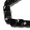 Natural Obsidian Beads Strands G-C109-A02-01-4