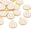 Golden Plated Alloy Charms ENAM-S118-01U-4