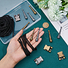 DICOSMETIC 2 Sets Polyester Cord Shoelaces AJEW-DC0001-63-3