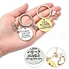 304 Stainless Steel & Alloy Keychain KEYC-YW00096-01-5