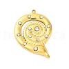 304 Stainless Steel Pendants STAS-V004-07G-02-1