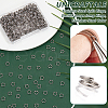 Unicraftale 400Pcs 304 Stainless Steel Split Rings FIND-UN0016-08-4
