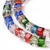 Transparent Glass Bead Strands X-GLAA-H018-03-3