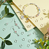   120Pcs Rack Plating Brass Bead Frames KK-PH0010-78S-5
