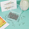 SUNNYCLUE 100Pcs 304 Stainless Steel French Earring Hooks STAS-SC0004-63P-6