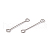 304 Stainless Steel Connector Charms STAS-G291-03B-P-2