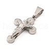 Non-Tarnish 304 Stainless Steel Pendant STAS-H182-01P-2