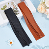 CRASPIRE 2Pcs 2 Colors Imitation Leather Wrap Around Waist Bands AJEW-CP0008-08B-4
