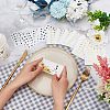 Olycraft 80 Sheets 2 Color Cartoon Animal Meal Stickers DIY-OC0008-67B-3