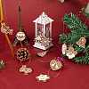 Christmas Theme Plastic Pendant Decorations HJEW-SZ0001-05-7