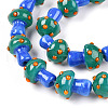 Handmade Lampwork Beads Strands X1-LAMP-N024-09C-4
