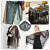 Polyester Lace Fabrics DIY-WH20025-027A-4