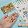 100Pcs Tibetan Style Alloy Pendants PALLOY-GO00038-3