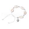 Alloy Turtle Charm Bracelets BJEW-JB11758-02-2