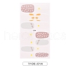 Full Cover Strawberry Flower Nail Stickers MRMJ-T100-014-2