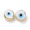 Handmade Evil Eye Lampwork Beads LAMP-P057-05G-06-2