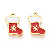 304 Stainless Steel Enamel Charms STAS-T065-60G-02-1