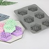 Honeycomb DIY Food Grade Silicone Molds PW-WG79334-01-5
