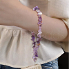 HOBBIESAY 6Pcs 6 Styles Gemstone Chip Mobile Phone Lanyard Wrist Strap AJEW-HY0001-23-6