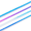 50M Segment Dyed Nylon Chinese Knotting Cord NWIR-A008-02G-1-3