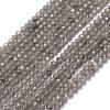 Natural Ice Obsidian Beads Strands G-E411-35-2mm-1