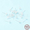 925 Sterling Silver Post Stud Earring Settings STER-P047-06B-S-4
