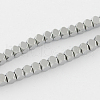 Non-magnetic Synthetic Hematite Beads Strands X-G-Q875-4x4mm-7-2