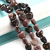 Natural Rhodonite Beads Strands G-P528-C07-01-2