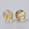 Transparent Acrylic Beads TACR-N001-31-2