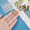  110Pcs 11 Styles Alloy & Brass Spacer Beads FIND-PH0017-61-3