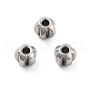 Non-Tarnish 202 Stainless Steel Beads X-STAS-U012-04A-P-1