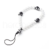 Opaque Acrylic Beads Mobile Straps HJEW-JM00527-1