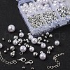461Pcs Round Beads Kit for DIY Bracelet Making DIY-YW0004-45S-4