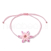 Adjustable Nylon Cord Link Bracelets BJEW-MZ00162-3