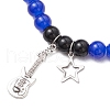 304 Stainless Steel Charms Bracelets BJEW-JB11848-02-3