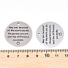 Non-Tarnish 201 Stainless Steel Pendants STAS-T064-38P-28-3