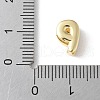 Brass Micro Pave Clear Cubic Zirconia Initial Multi-strand Links KK-S520-01G-16-3