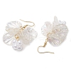 Acrylic Leaf Dangle Earrings EJEW-JE06183-03-4