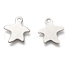 201 Stainless Steel Charms STAS-B001-15P-2