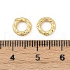 Brass Spacer Beads KK-D375-28G-3