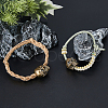 SUPERFINDINGS 2Pcs Brass EDC European Beads KK-FH0007-41B-6