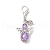 Angel Acrylic Pendant Decorations HJEW-JM03105-01-4
