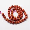 Natural Sun Tiger Eye Bead Strands G-O155-01B-6mm-2