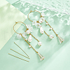 Unicraftale 200Pcs 304 Stainless Steel Flat Head Pins STAS-UN0058-92D-G-2