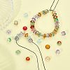 CHGCRAFT 280pcs 14 Style Transparent Glass Beads GLAA-CA0001-49-4