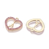 Rack Plating Alloy Pendants FIND-N005-28G-B-2