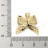 Rack Plated Brass with Cubic Zirconia Pendant KK-P270-03B-G-3