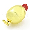 Rack Plating Brass Enamel Pendants KK-B091-16-2